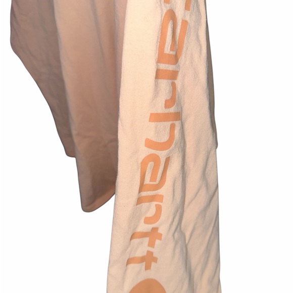 Carhartt Light Pink Long Sleeve Top - Picture 3 of 4